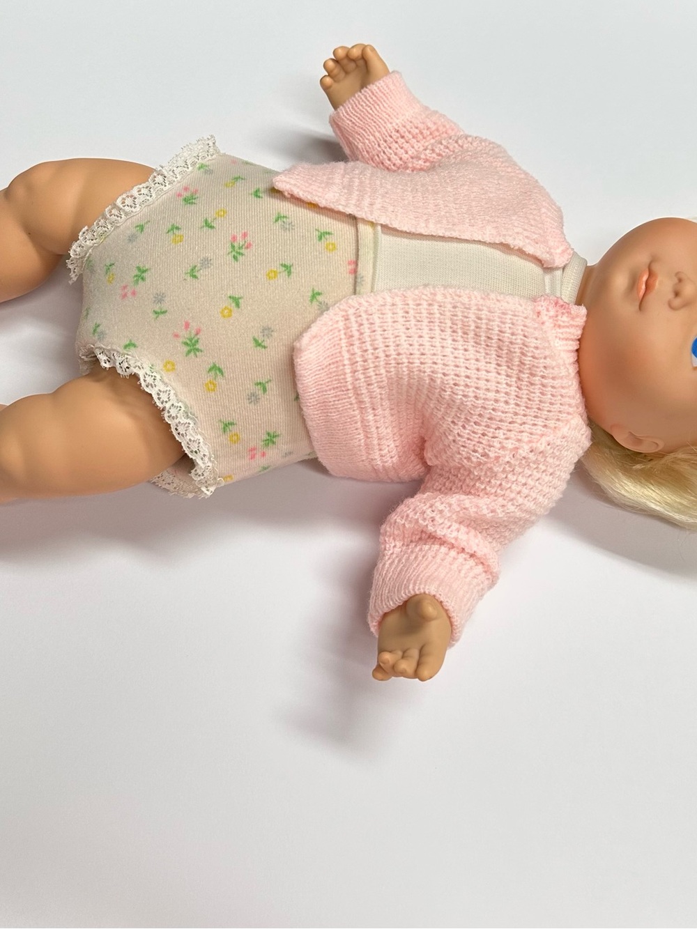 Vintage 1977 Fisher Price My Baby Beth #209 Doll Baby Toy with Pink Sweater READ - Picture 5 of 16